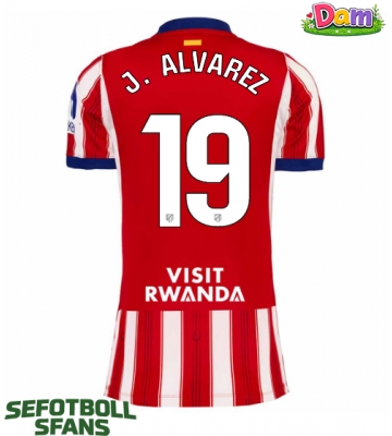Atletico Madrid Julian Alvarez #19 Hemmatröja Kvinnor 2026-27 Kortärmad